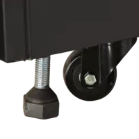 Schwarzer Kühlraum mit mehreren Etagen | 2 Glastüren | 764 l | 1310 x 740 x 2050 mm