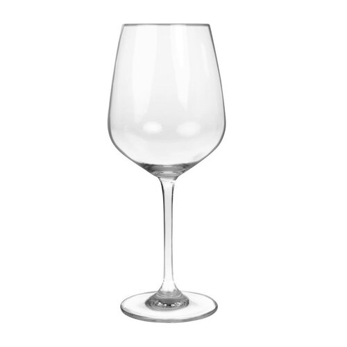  HorecaTraders Verres à vin Olympia Chime 49,5 cl – Lot de 6, cristal sans plomb 