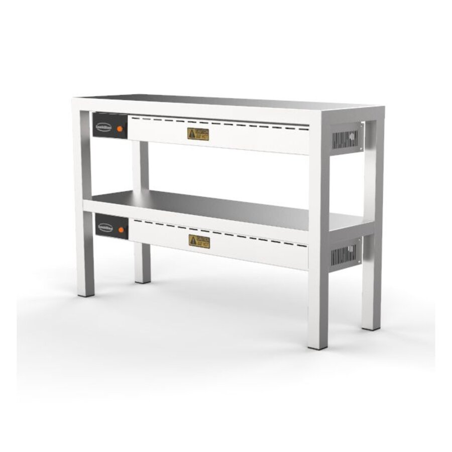 Wärmebrücke aus Edelstahl für 2 Verteilerebenen, 1400 x 300 x 650 mm