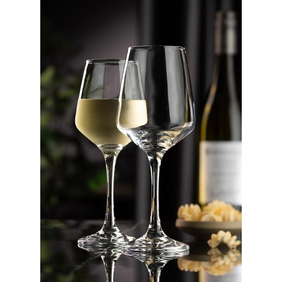 Verres à vin Utopia Summit 435 ml – Lot de 24 verres à vin élégants et transparents