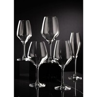 Luxe Restaurant Wijnglazen 260 ml – Set van 6, Elegant Kristal