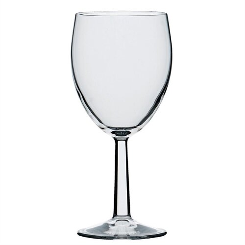  HorecaTraders Verres à vin Utopia Saxon 340 ml – Lot de 48, en verre soufflé et compatibles lave-vaisselle 