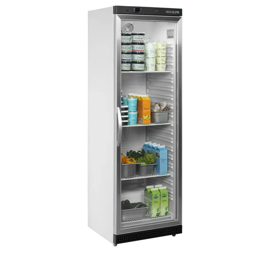 Marine Vessel glass door refrigerator Compact | 60hz | +2 to +10 °C | 60 x 58.5 x 185 cm