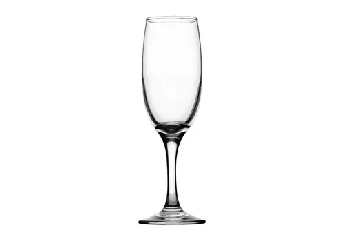  HorecaTraders Utopia Champagnergläser aus reinem Glas, 190 ml – 24er-Set, klar und elegant 