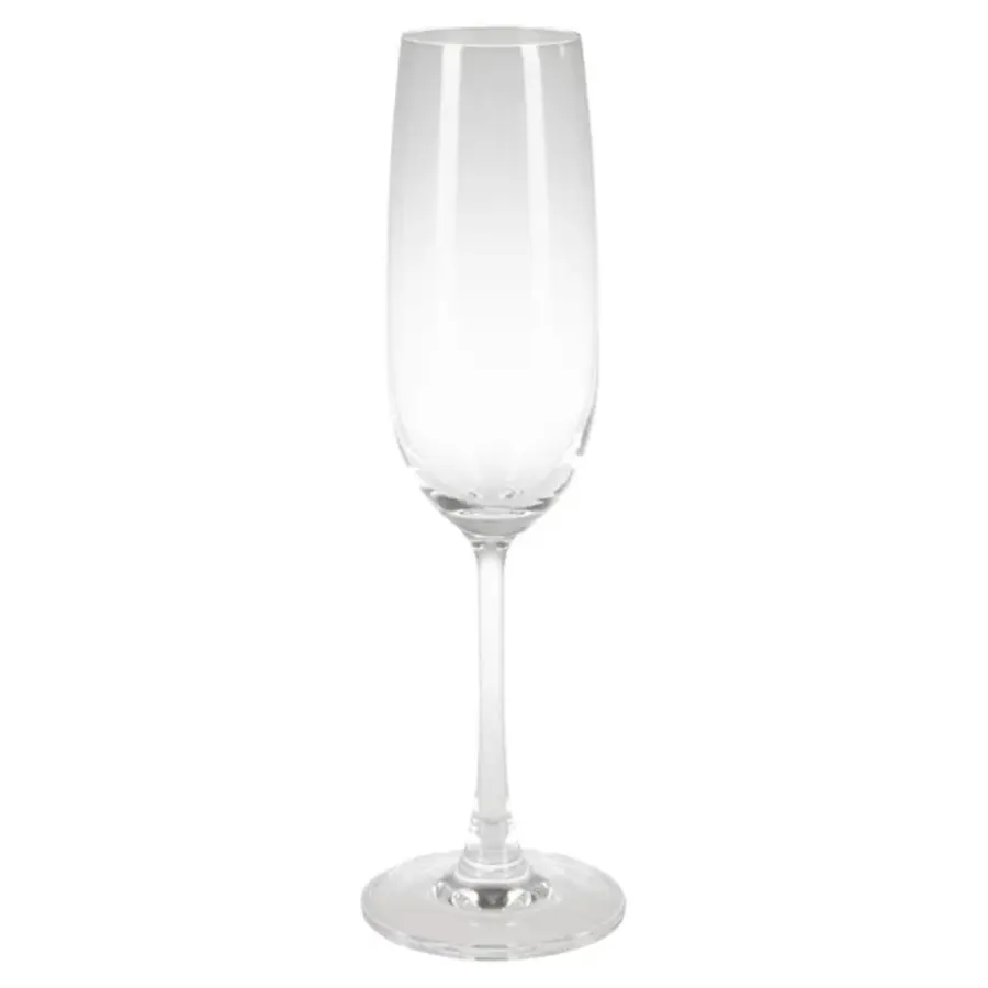 Verres à champagne Olympia Modal 215 ml – Coffret de 6 élégants verres en cristal