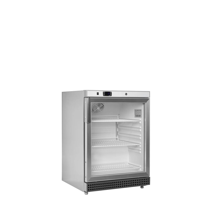 Marine Vessel glass door refrigerator Compact | 60hz | +2 to +10 °C | 600 x 585 x 855 mm