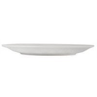 Assiette en porcelaine à bord étroit | 25 cm (12 pièces)