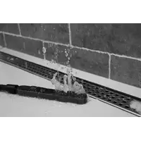 Shower drain | Stainless steel | Square holes | Various sizes