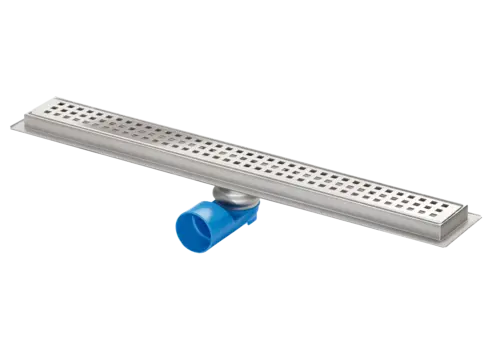  HorecaTraders Bonde de douche | Acier inoxydable | Trous carrés | Différentes tailles 