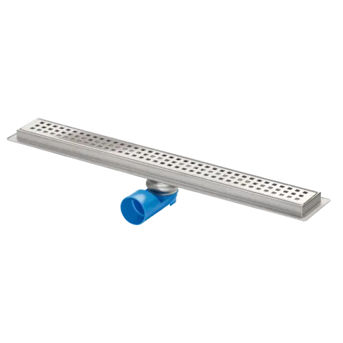  HorecaTraders Bonde de douche | Acier inoxydable | Trous carrés | Différentes tailles 