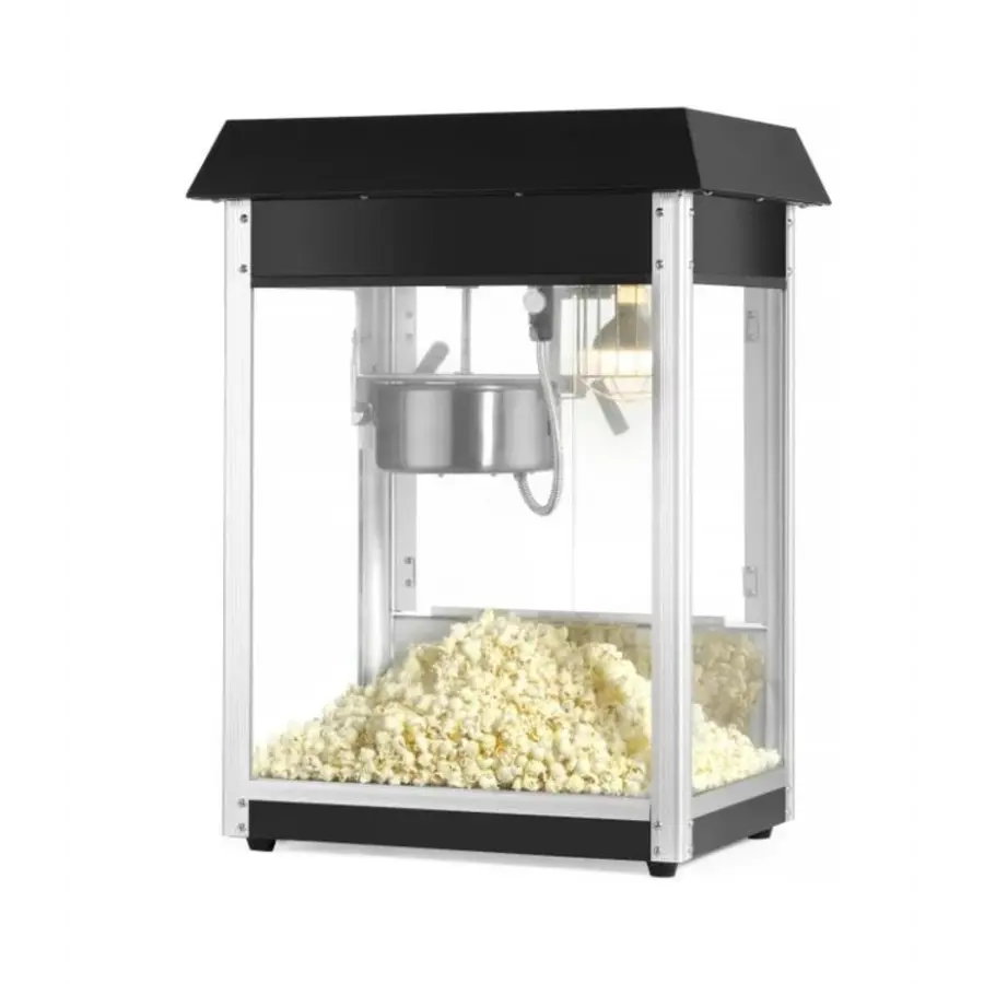 Popcornmaschine | Schwarz | 56 x 44,5 x 77 x 5 cm