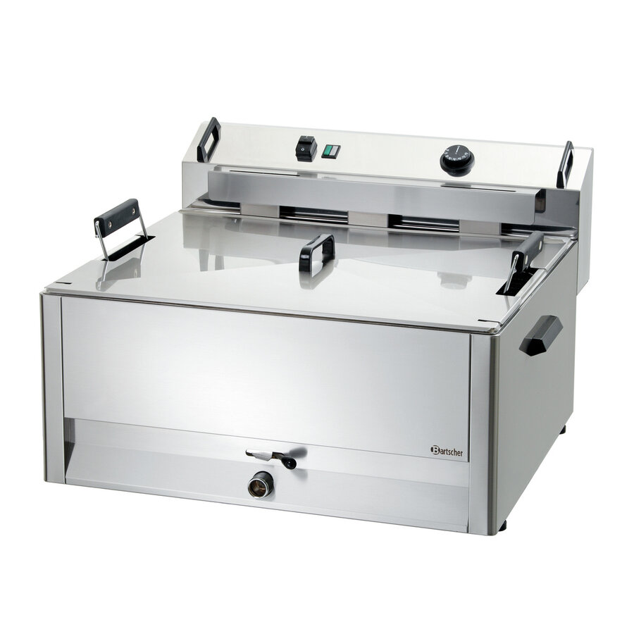 Professionele Visfriteuse BF 30E – 30L RVS Elektro Tafelmodel