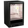 HorecaTraders Dry aging cabinet | 138L | Black | 0°C/+10°C | Adjustable humidity | 60x50x90(h)cm