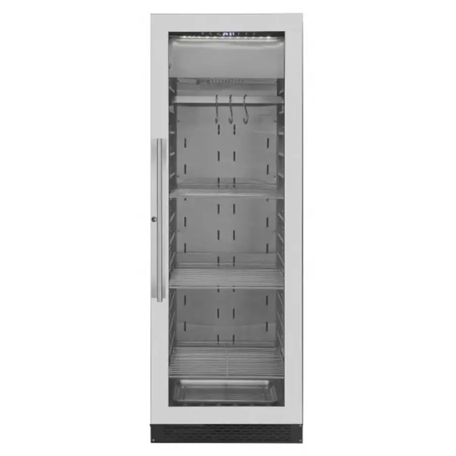 Trockengereifter Schrank | 388 l | 230 V | Vitrine | 59,5 x 71 x 172 (H) cm