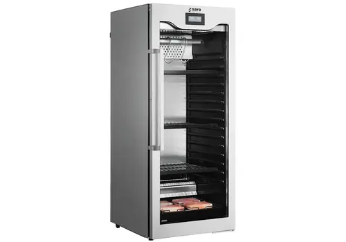  HorecaTraders Dry aged cabinet | 480L | Stainless steel | Touchscreen | Adjustable | 70x81x166.2(h)cm 