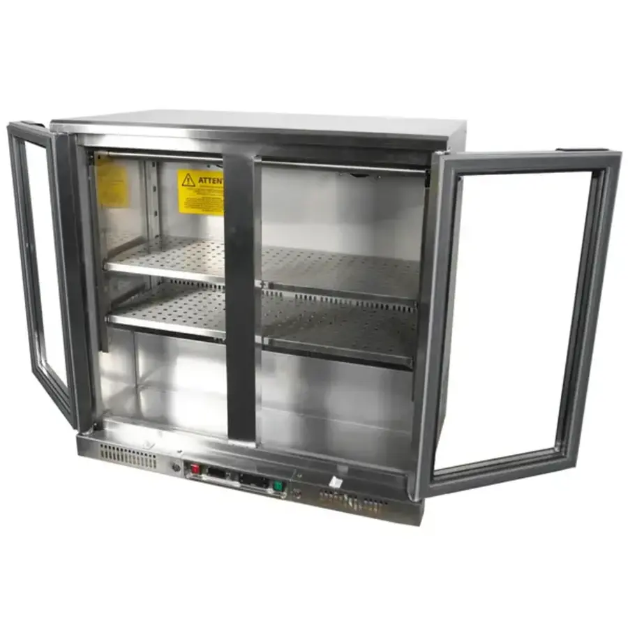Dry-aged cabinet | Stainless steel | 198 L | -3/+5°C | 2 doors | 920×550×910 mm