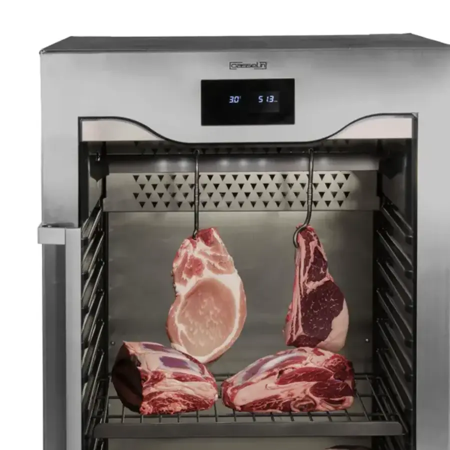 Dry aged Cabinet | 480L | Stainless steel | 0°C/+25°C | 70x81x166.2 (h) cm | 3 shelves
