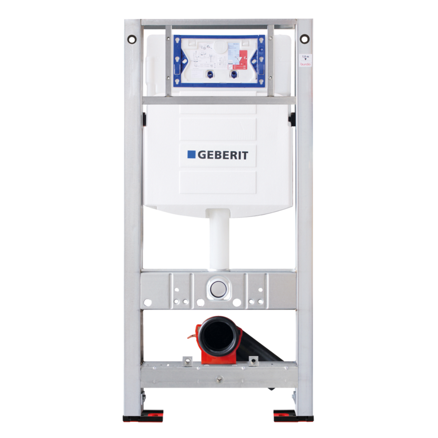 Cadre de toilette antivandale | 3 à 6 points de fixation | Isolation phonique