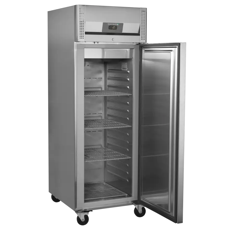 Stainless steel freezer | 1 door | 408 L | -22°C to -18°C | 70x53.3x150cm | self-closing