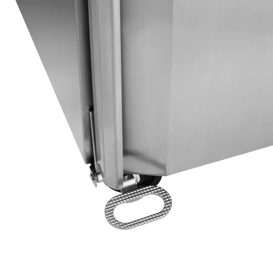 Stainless steel vessel freezer | 408 L | -22°C to -18°C | 60hz | 60x53.3x150cm | self-closing