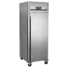 HorecaTraders RVS vesselfreezer | 408 L | -22°C tot -18°C | 60hz | 60x53,3x150cm | zelfsluitend