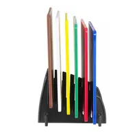 Set of 6 HACCP Cutting Boards for Hospitality & Pastry – Including Rack