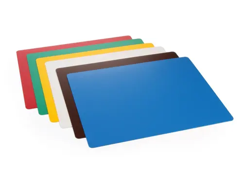  HorecaTraders Color-coded cutting mats | Set of 6 | 380x305 mm | HACCP 