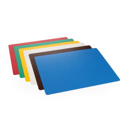  HorecaTraders Tapis de découpe à code couleur | Lot de 6 | 380 x 305 mm | HACCP 