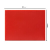 Hygiplas cutting board set | LDPE | 300x225x10mm | HACCP | 6 pieces