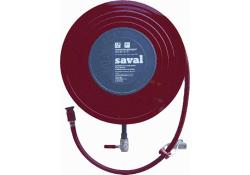  Saval Deco D32 brandslanghaspel | staal | 3/4" | inbouw/opbouw 