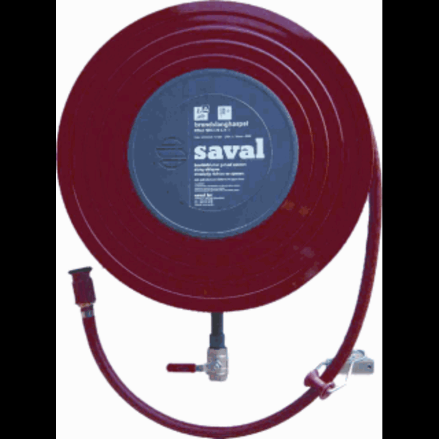 Deco D32 brandslanghaspel | staal | 3/4" | inbouw/opbouw