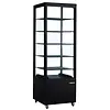 Koelvitrine | Zwart | 500L | 230v | 65x65x194cm