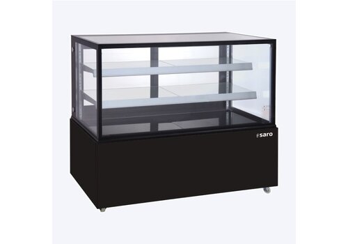  HorecaTraders Refrigerated display case | 510L | 4 wheels | Insulated | LED | 67.5x151.5x121cm 