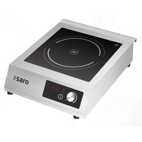 HorecaTraders Induction hob | Stainless steel | 10 levels | 44x54x14cm 