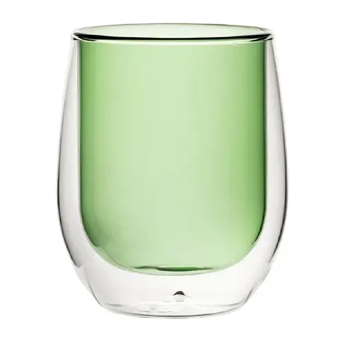  HorecaTraders Utopia Double Wall Water - Green 9.7Oz/27Cl (6 pcs) 