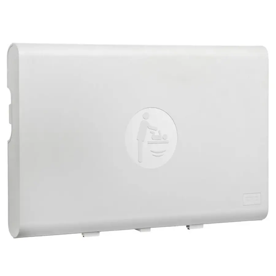 Babyverschoontafel | mediclinics | Kunststof | Opklapbaar (Horizontaal) | Antibacterieel | 86x10/57x48(h)cm