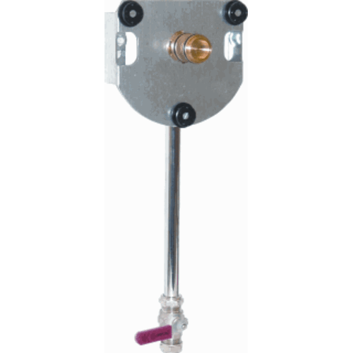  Saval Saval Montage- en Aansluitset Brandslanghaspel – Messing met Standpijp (3/4" Knel 22 mm) 