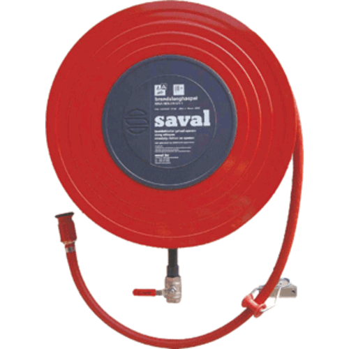  Saval Fire hose reel with clamp connection | 30 m hose 