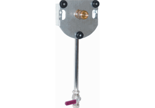  Saval Mounting and Connection Set Fire Hose Reel – Brass with Standpipe (1" Clamp 28 mm) 