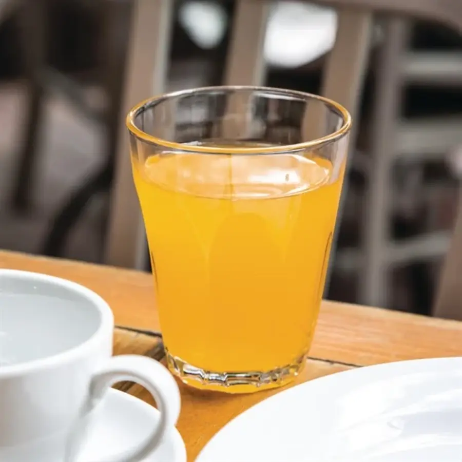 Trinkgläser aus gehärtetem Glas | 350 ml | 10,8 (H) x 8,9 (Ø) cm | 12 Stück