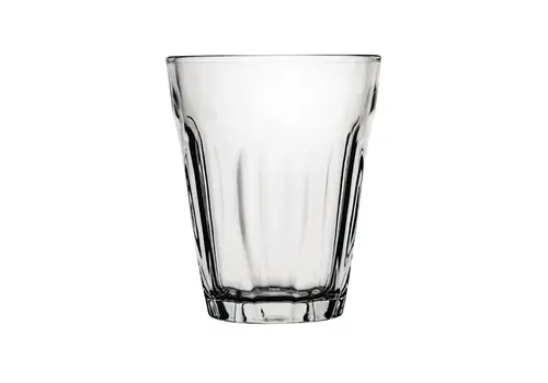  HorecaTraders Verres en verre trempé | 350 ml | 10,8 cm (h) x 8,9 cm (Ø) | Lot de 12 
