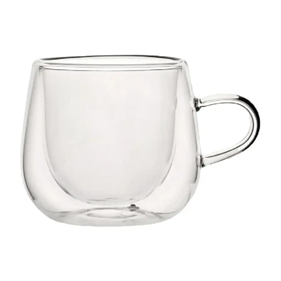 Restaurant Mok | Oor | Dubbelwandig | 8,1cm hoog | 6 stuks