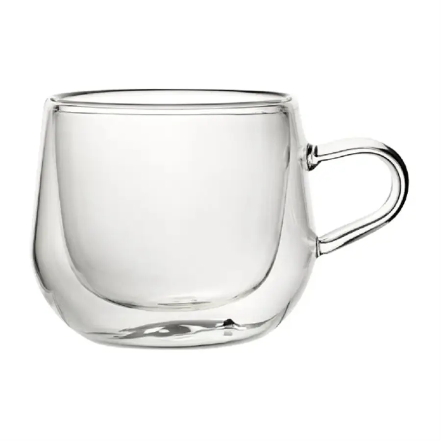 Mug à double paroi | 390 ml | 9,5 (h) x 11 (l) x 11 (p) cm | Lot de 6