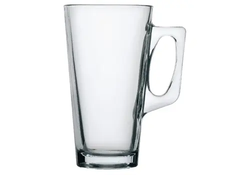  HorecaTraders Verres à café | 380 ml | 14,5 cm (h) x 8 cm (Ø) | Lot de 24 