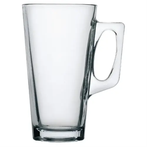  HorecaTraders Kaffeeglas | 380 ml | 14,5 (H) x 8 (Ø) cm | 24 Stück 
