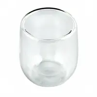 Doppelwandige Latte-Gläser | 270 ml | 11,5 cm (H) x 11,5 cm (Ø) | 12er-Packung