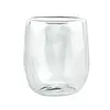 HorecaTraders Verres à latte à double paroi | 270 ml | 11,5 cm (h) x 11,5 cm (Ø) | Lot de 12