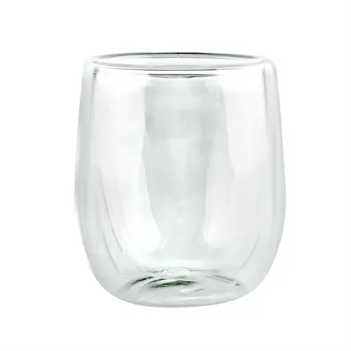  HorecaTraders Verres à latte à double paroi | 270 ml | 11,5 cm (h) x 11,5 cm (Ø) | Lot de 12 