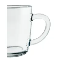 Glass Mugs | 340ml | 9.5(h) x 8.6(Ø)cm | 24 pieces