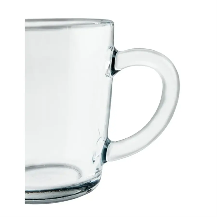 Tasses en verre | 340 ml | 9,5 cm (h) x 8,6 cm (Ø) | Lot de 24